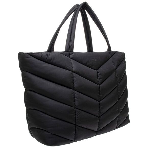 Saint Laurent Puffer Tote, Black - Picture 3 of 3